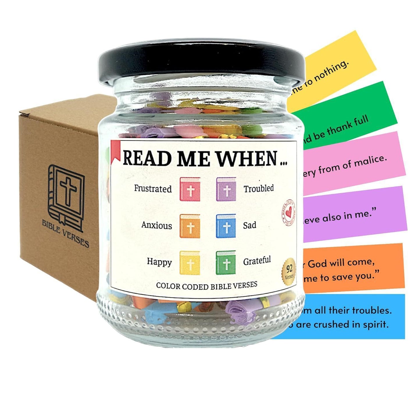Cross-border New Bible Verses In A Jar,Christian Gifts Pious Gift Prayer