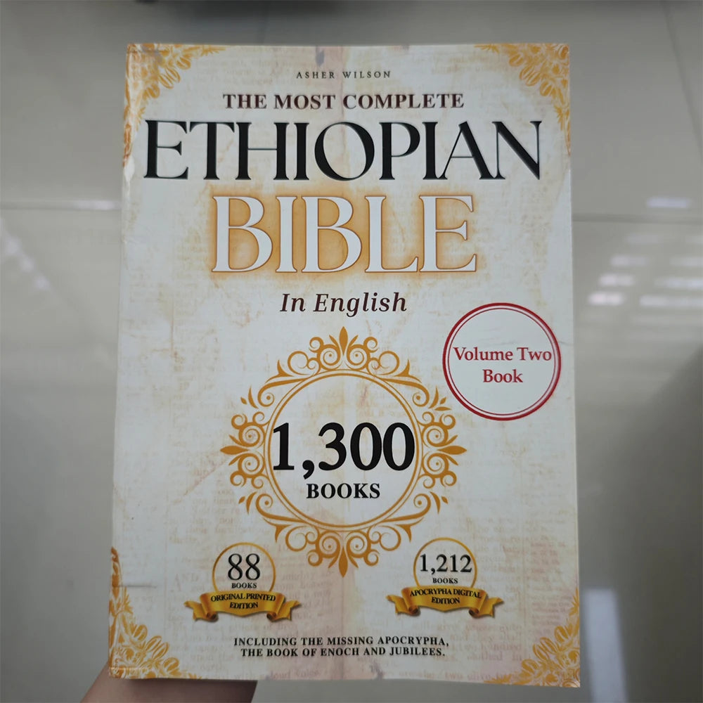 Ethiopian Orthodox Bible English 81 Books Includes Enoch Jubilees Meqabyan by Church Authority