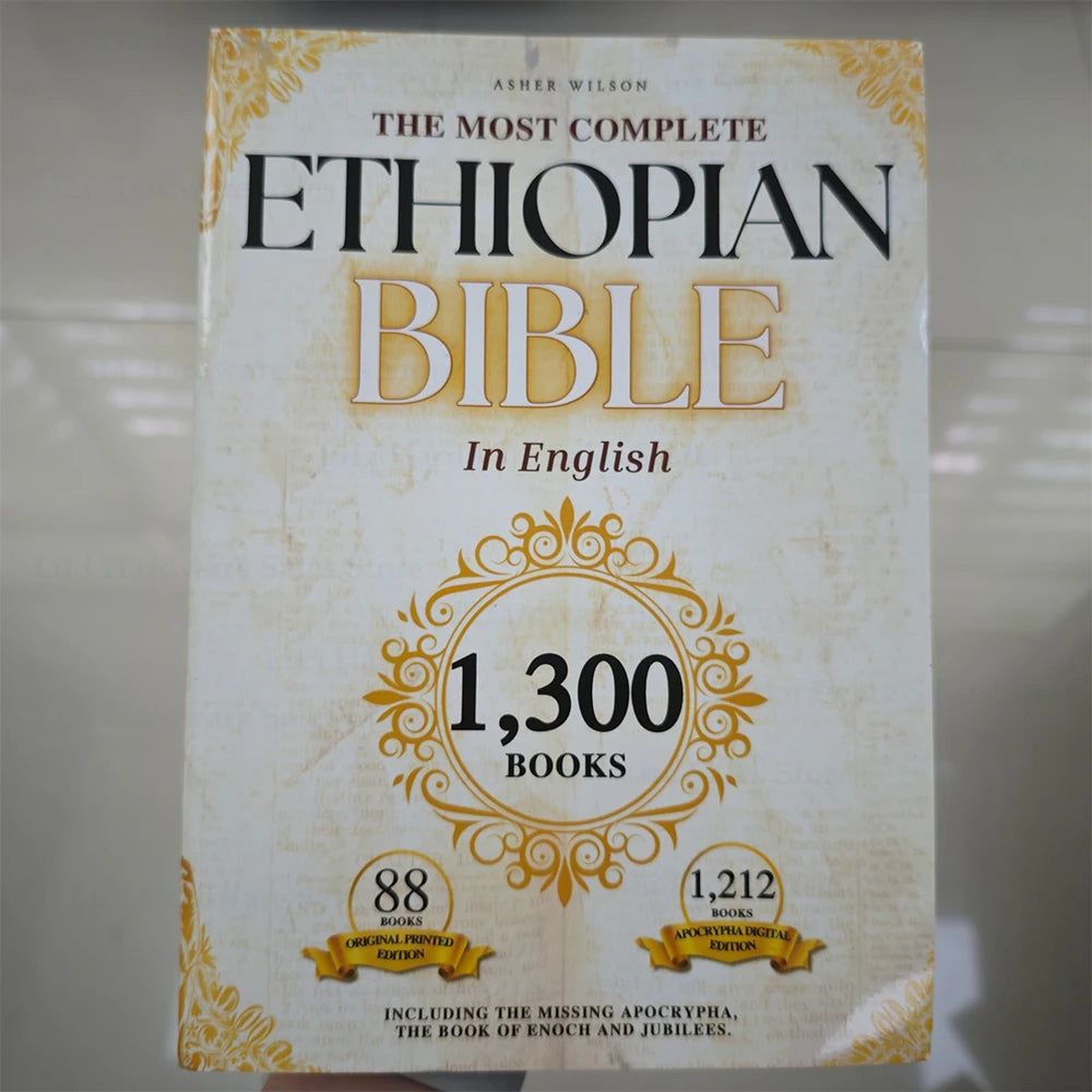 Ethiopian Orthodox Bible English 81 Books Includes Enoch Jubilees Meqabyan by Church Authority