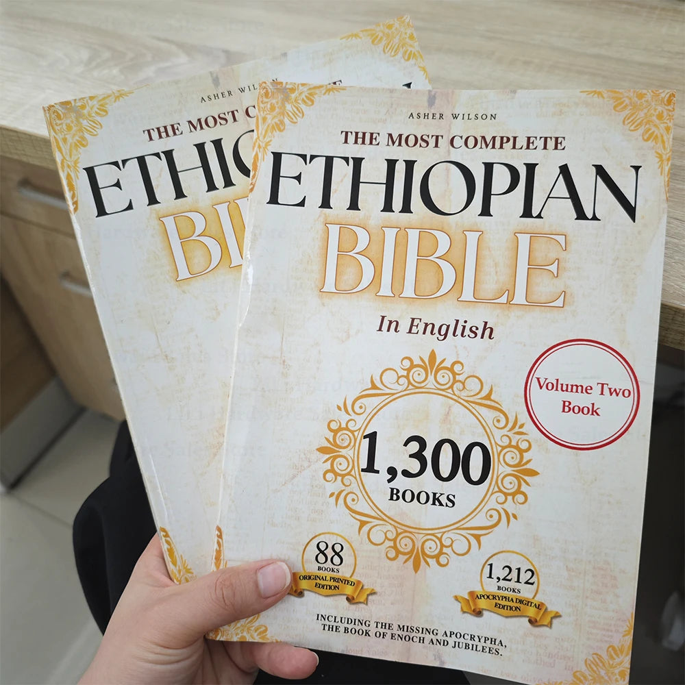 Ethiopian Orthodox Bible English 81 Books Includes Enoch Jubilees Meqabyan by Church Authority