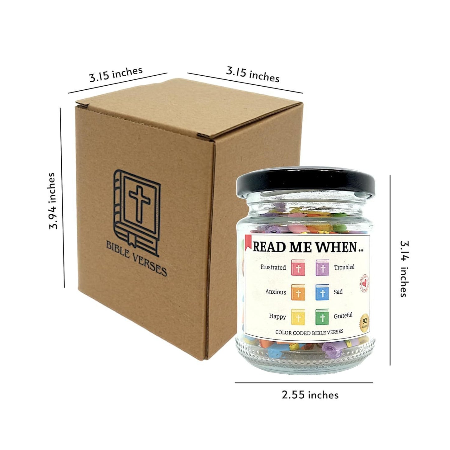 Cross-border New Bible Verses In A Jar,Christian Gifts Pious Gift Prayer