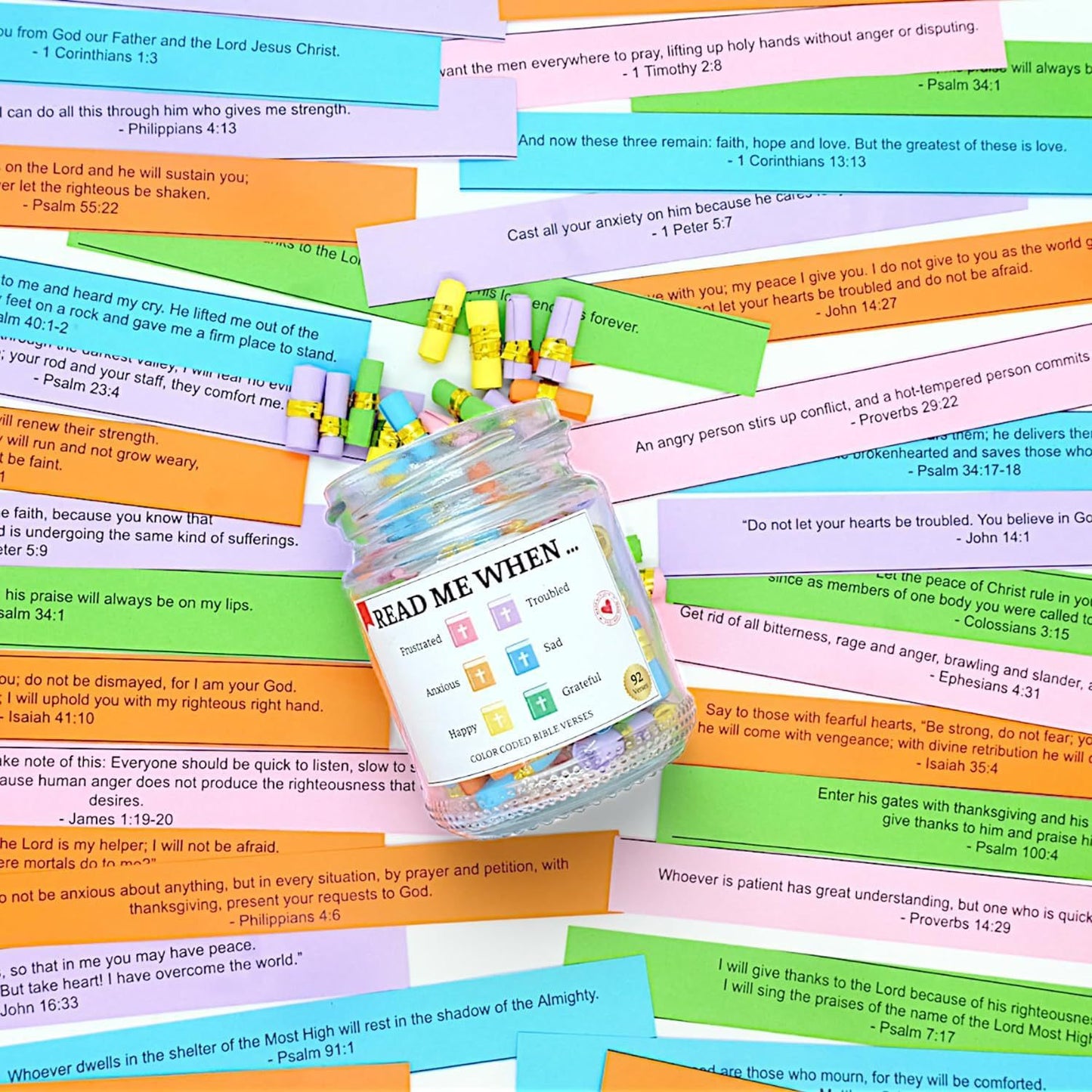 Cross-border New Bible Verses In A Jar,Christian Gifts Pious Gift Prayer