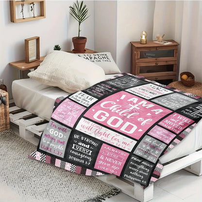 Christian Gifts For Women Blanket I Am A Child Of God Blankets Inspirational Religious Gifts Catholic Spiritual Gifts For Women