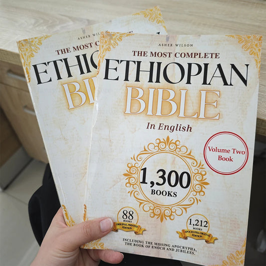 Ethiopian Orthodox Bible English 81 Books Includes Enoch Jubilees Meqabyan by Church Authority